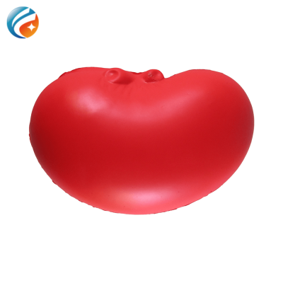 2020 Trending OEM Wholesale Custom Scented Eco-friendly PU Promotion Red Kidney Anti Stress Ball