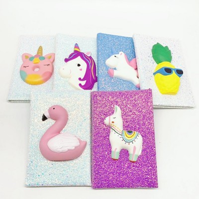 Decorative Kawaii Anti-stress PU Foam Soft Slow Rising Scented Squishy Notebook